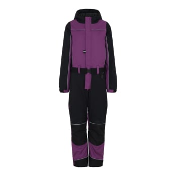 WOMENS WINTER COVERALL PURPLE/BLACK