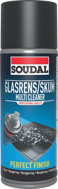 GLASSRENS/SKUM