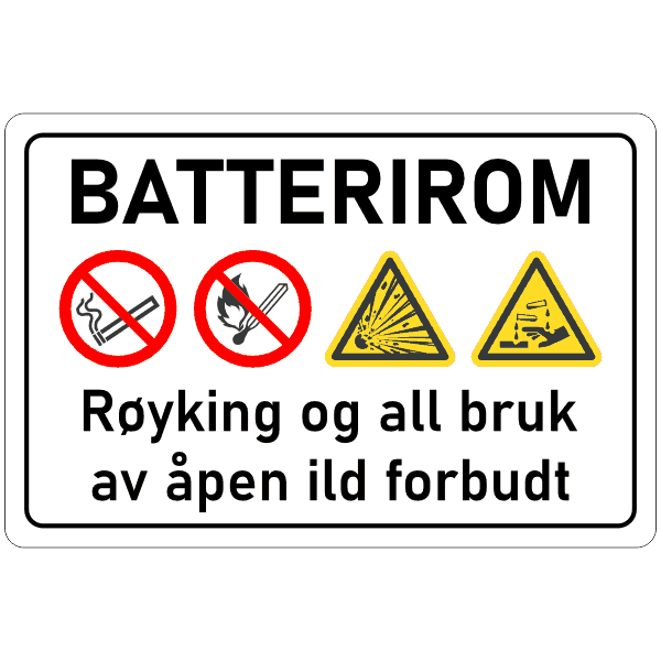 Batterirom 30x20 cm, PET-plast