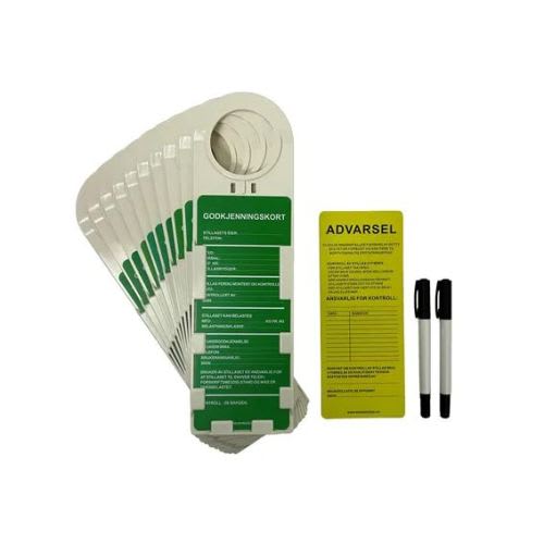 Stillasskilt Mini 30x9 cm