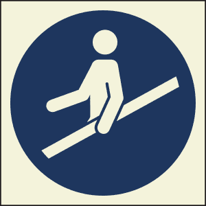 Use handrail 15x15 cm PET-XL