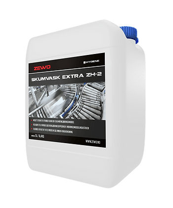 ZEWO SKUMVASK EXTRA ZH-2 Kraftig alkalisk skumrengjøring