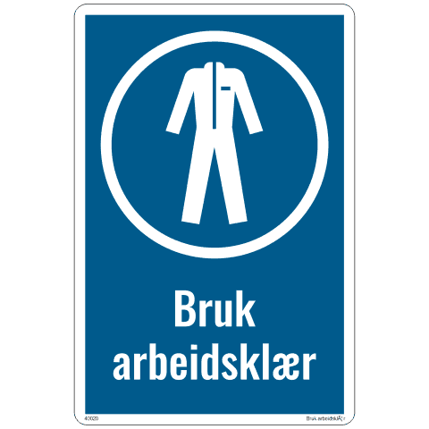 Bruk arbeidsklær, PET-plast