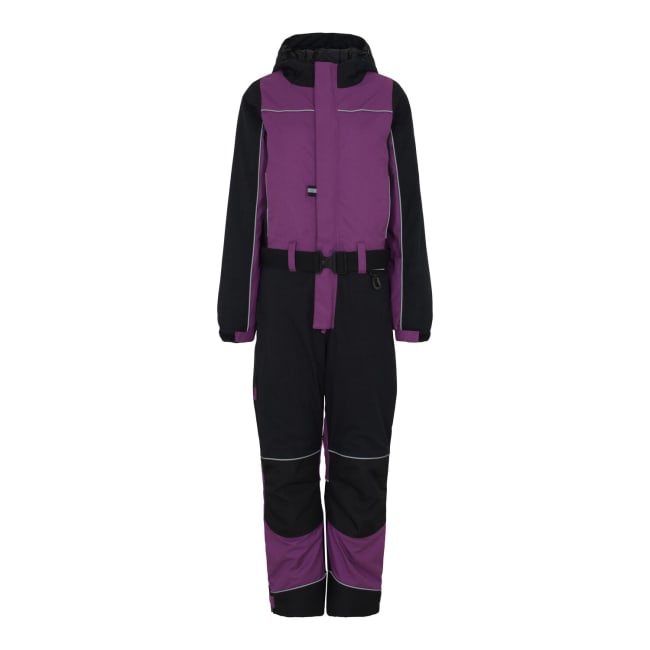 WOMENS WINTER COVERALL PURPLE/BLACK