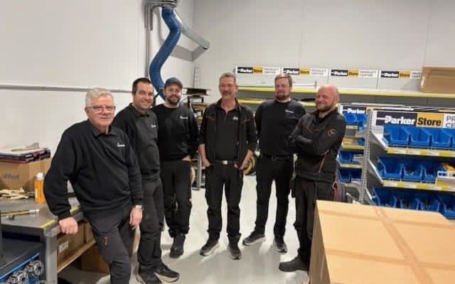 Parker sertifisert slangeverksted