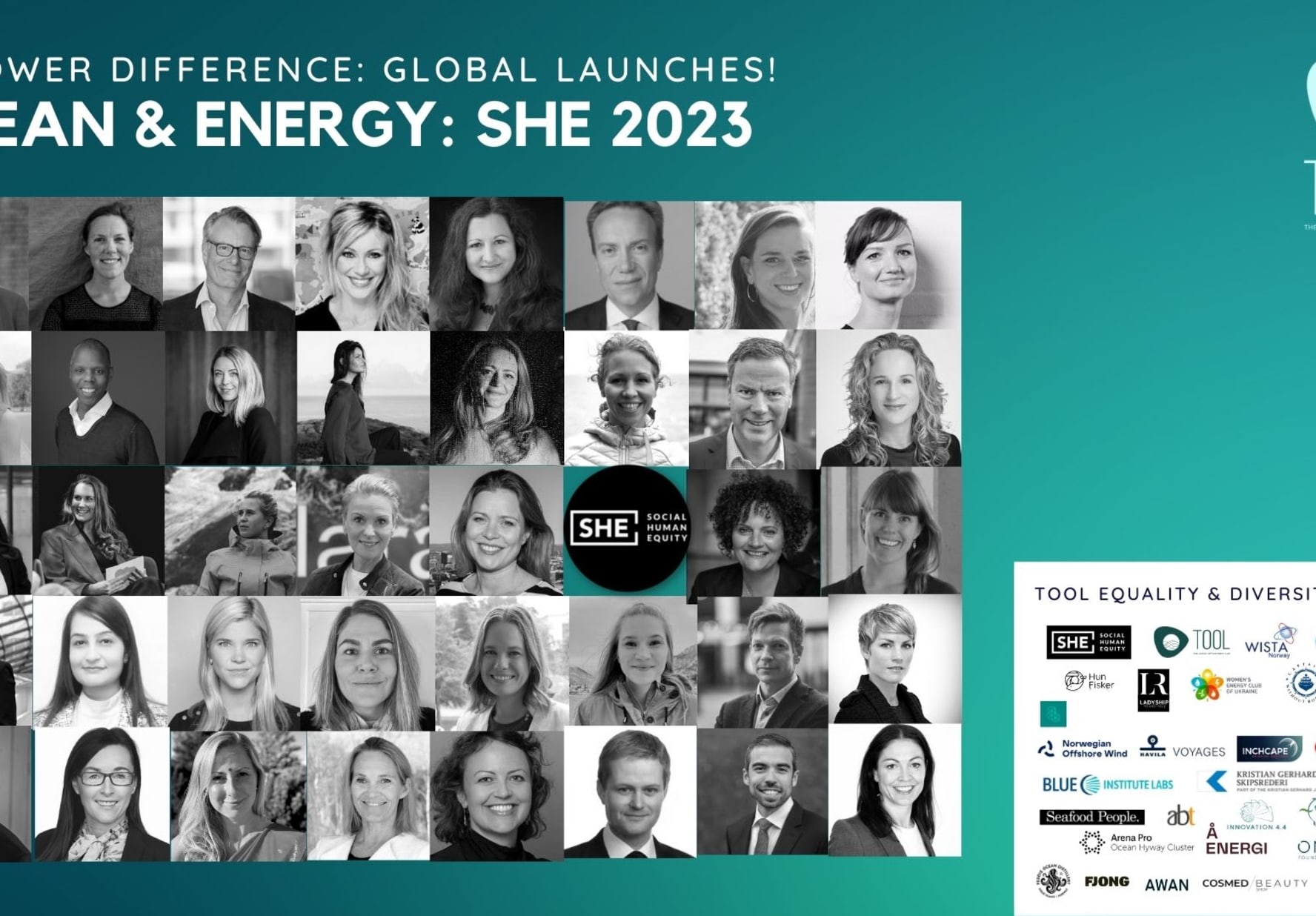 Cover photo for TOOL: Ocean & Energy at SHE2023 - Europe´s largest Equality Conference