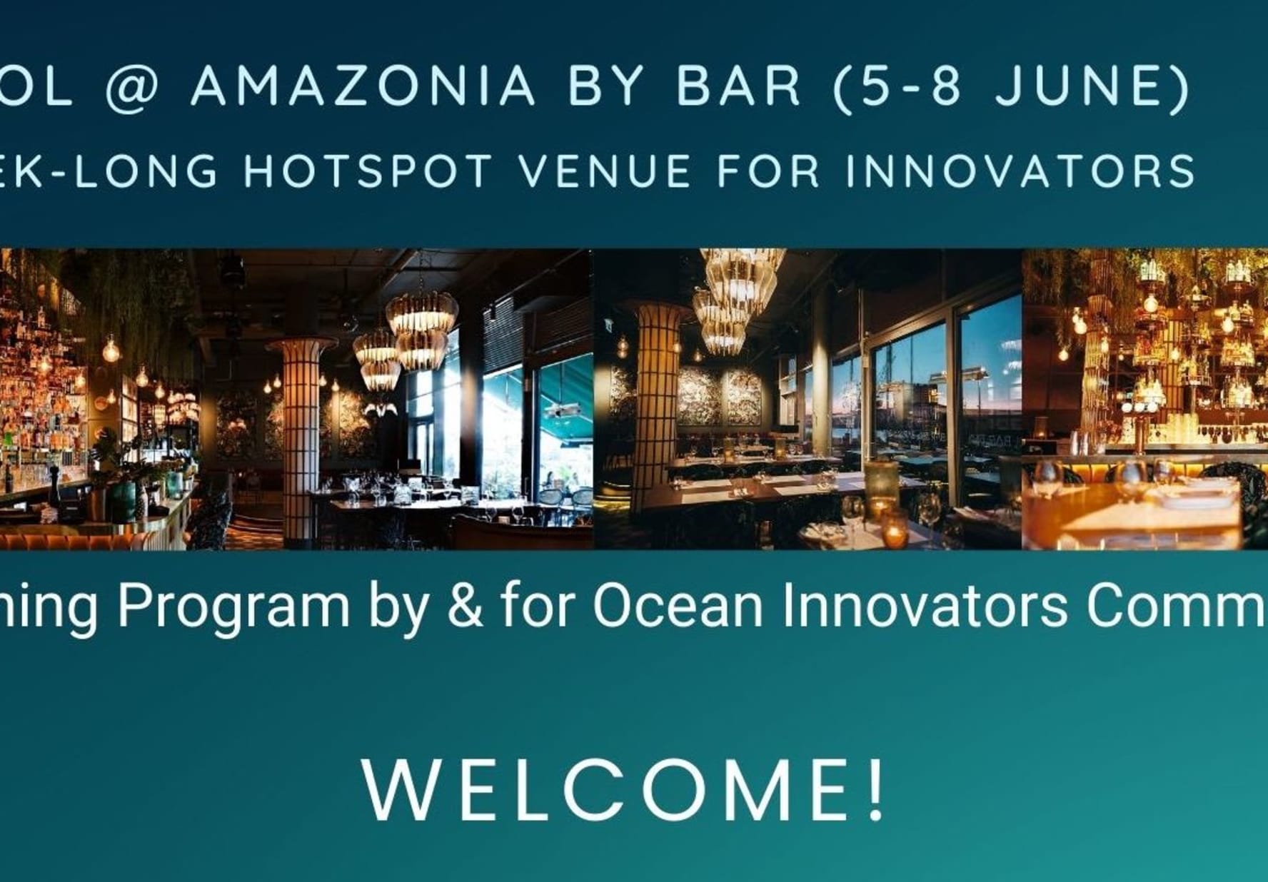 Cover photo for TOOL Community: Innovators´ Events during Nor-Shipping week 5 - 8 June!