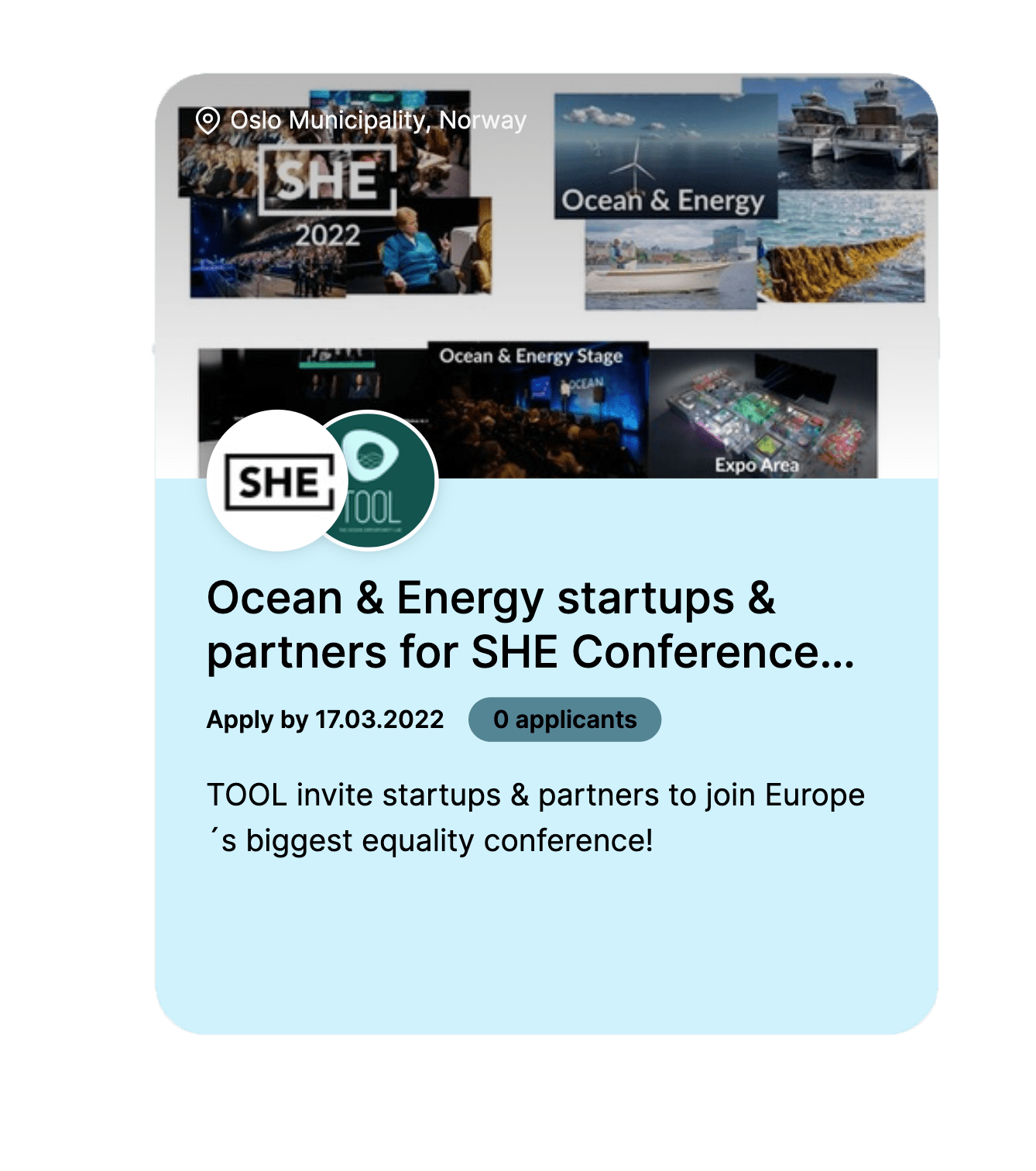 she partner tool ocean energy