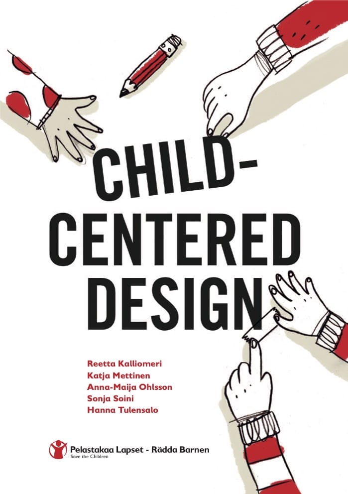 Children-Centered Design handbook cover — Save the Children Finland guide to child-centered service design