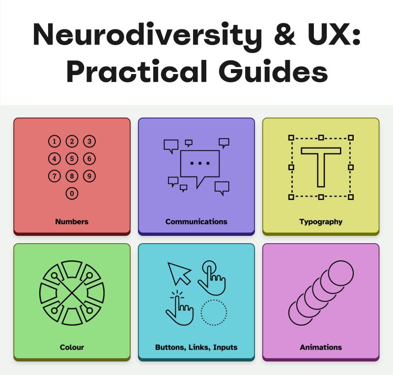 Neurodiversity Design System homepage — design principles and standards informed by neurodiverse users