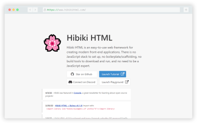 Hibiki HTML