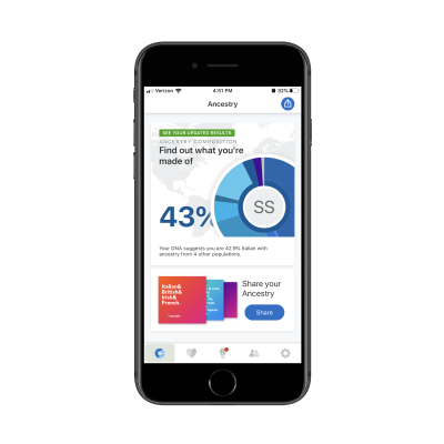  23andMe 'Share your Ancestry'