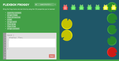 Flexbox Froggy