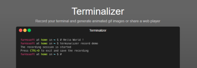 Terminalizer