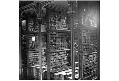 Photograph of the old Public Library of Cincinnati