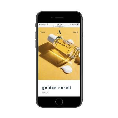 Abel’s golden neroli scent