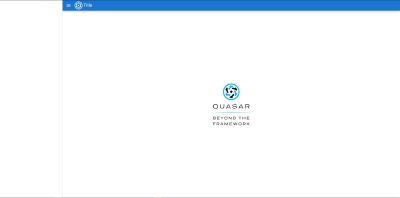 Quasar app