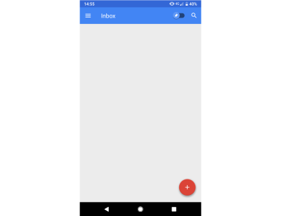 Google Inbox App Shell