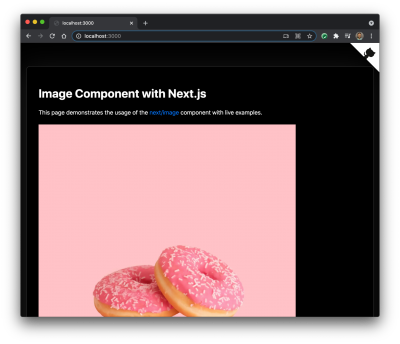 Image Component with Next.js