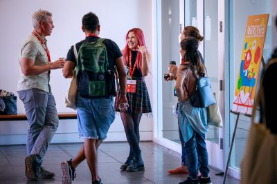 Attendees at SmashingConf SF