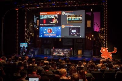 SmashingConf stage in NYC