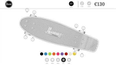 Penny Austrlia’s skateboard configurator