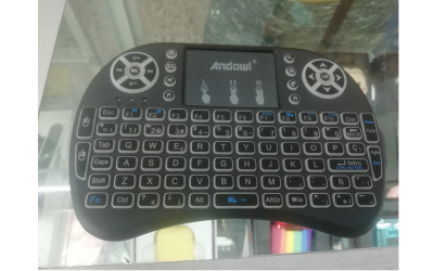 A mini wireless keyboard