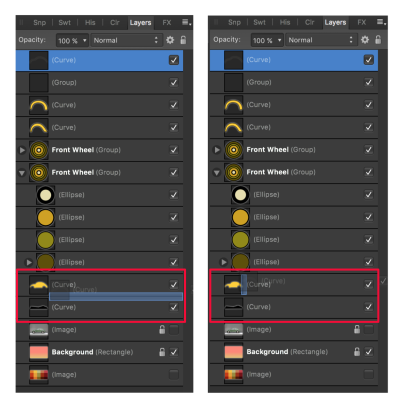 Clipping versus masking in Affinity Designer