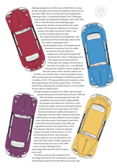 Structural elements stack vertically and I introduce larger images for medium-size screens.