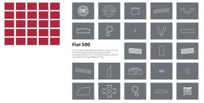 Example based on Karl Gerstner’s mobile grid