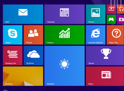 Windows apps and web, 2013