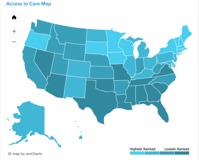 Improving Mental Health Access To Care Map 