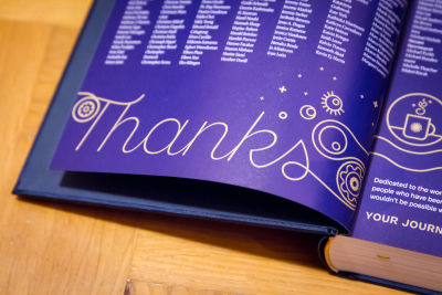 Smashing Book 6, a thank-you page