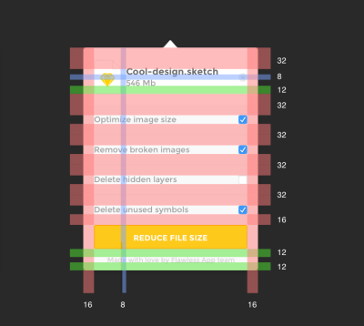 4-pixel guides