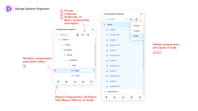 Design System Organizer UI