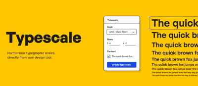 Responsive typographic scale