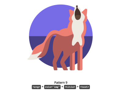 fox illustration presented in the codepen example