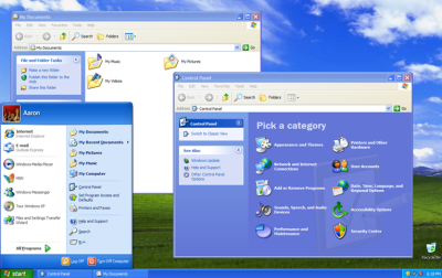 Windows GUI in the 2000s