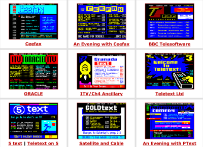 Teletext Time Travel