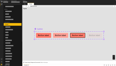 A promotional image of a Button layout