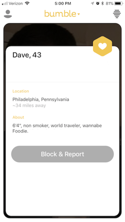 Short Bumble bios