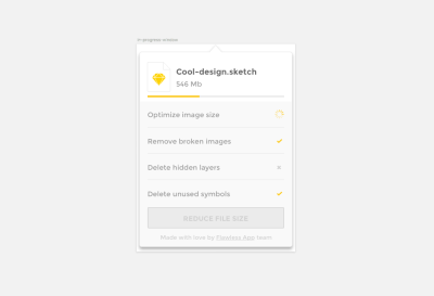 File-processing state in Reduce app