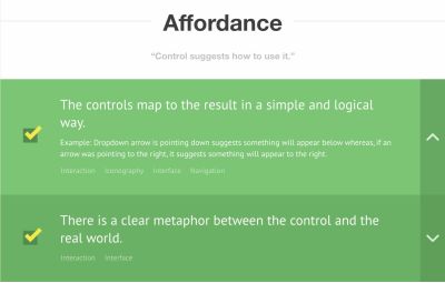 IxD Checklist