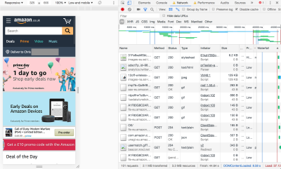 101 requests, 2.1 MB transferred