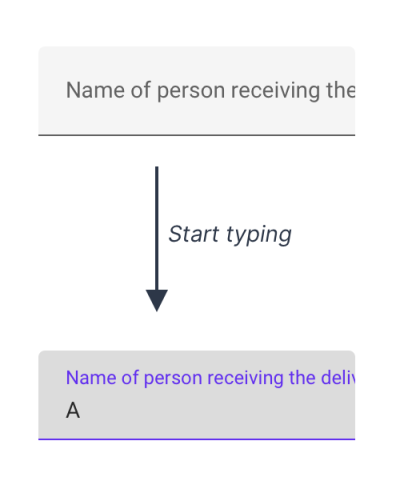 Long labels get cut off with Material Design text fields