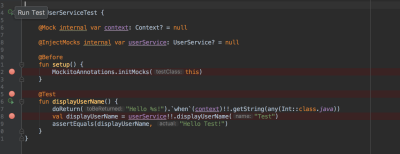 making sure that Gradle is synchronized