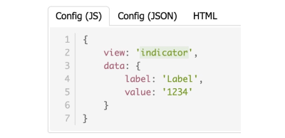 An example how you can describe layout (views composition) with JSON