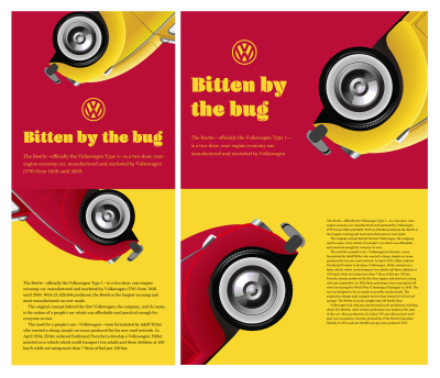 I change the layout across screen sizes while maintaining a constistent look and feel.