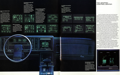 1986 Buick Riviera HMI display.