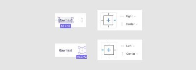 A screenshot showing specific constraints options